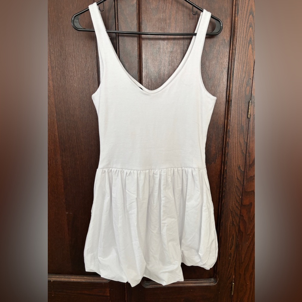 And Now This bubble hem dress size S NWT